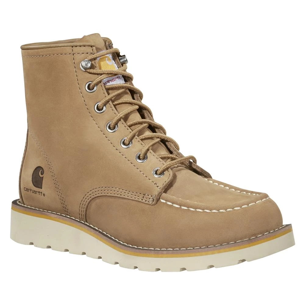 Women's Carhartt 6" Moc Toe Wedge Waterproof Boots - Image 2