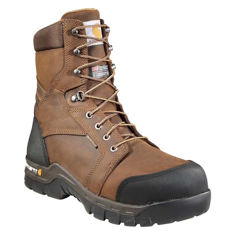 Men's Carhartt Rugged Flex 8" 400G Composite Toe Waterproof Boots - Image 2