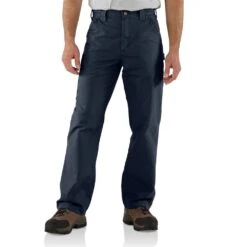Carhartt® Dungaree Pants, Navy, 42 X 32