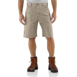 Carhartt® Canvas Work Short, Tan, 34