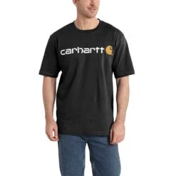 CarharttĀ® Men's Loose Fit Heavyweight Cotton T-Shirt, Black/M