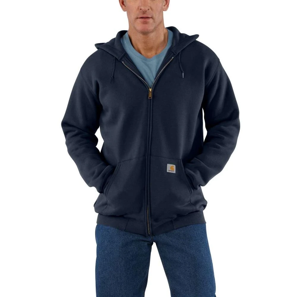 Carhartt® Zip Front Sweatshirt, New Navy, Medium - Image 2