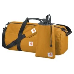 CarharttĀ® Duffel Bag + Utility Pouch - Brown