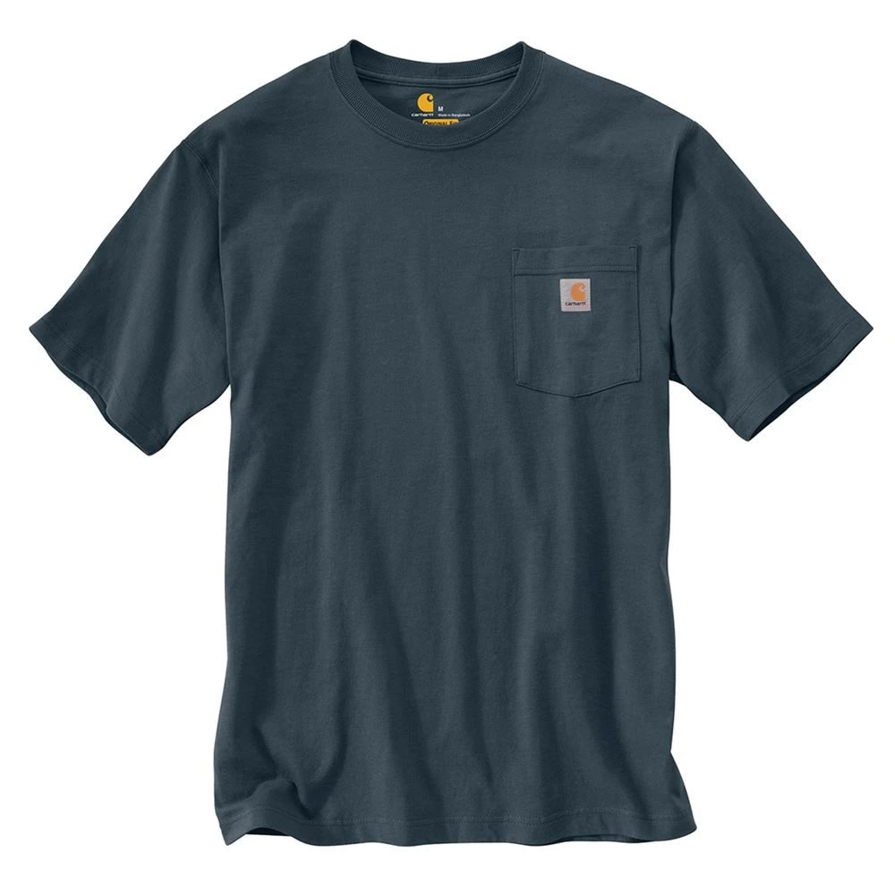 Carhartt® Short-Sleeve Pocket Shirt Slate Large
