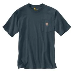 Carhartt® Short-Sleeve Pocket Shirt Slate Medium
