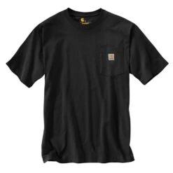Carhartt® Short-Sleeve Pocket Shirt Black 3X-Large