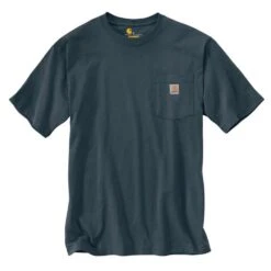 Carhartt® Short-Sleeve Pocket Shirt Slate 3X-Large