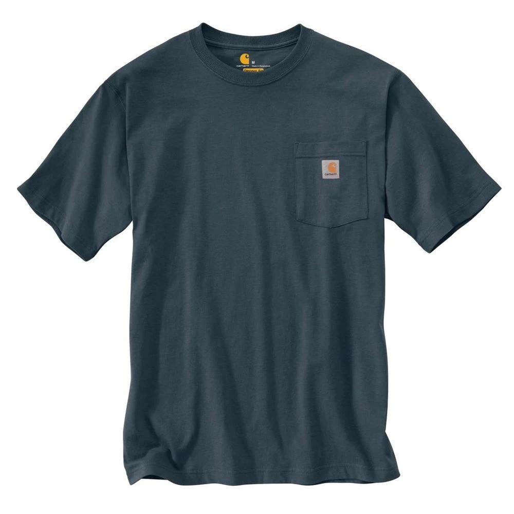 Carhartt® Short-Sleeve Pocket Shirt Slate 3X-Large