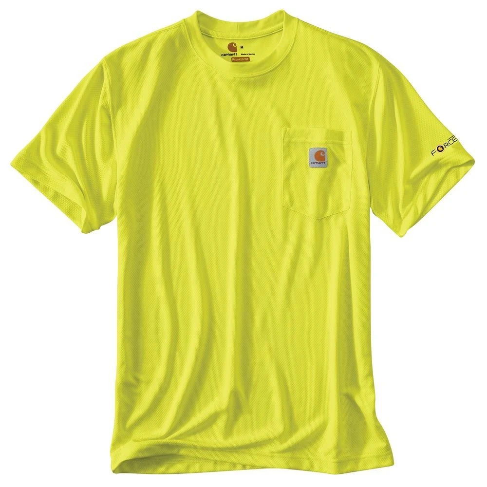 Carhartt Force® Color Enhanced Short-Sleeve T-Shirt, 2XL, Brite Lime - Image 2