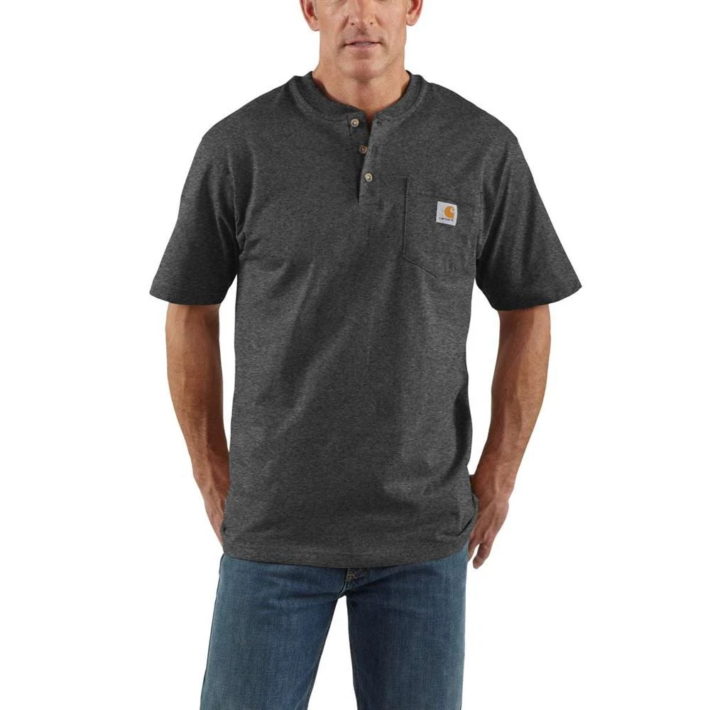 Carhartt® Loose Fit Heavyweight Short-Sleeve T-Shirt, Carbon Heather, XL - Image 2