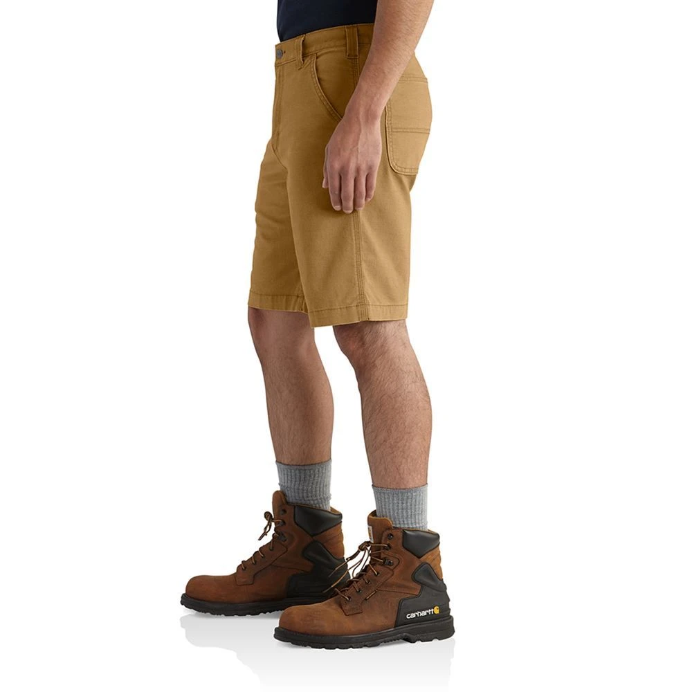 Carhartt® Men's Rugged Flex® Shorts, Hickory/32 - Image 3