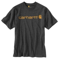 Carhartt® Short Sleeve Signature Shirt, 3XL, Carbon Heather