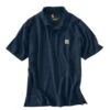 Carhartt® Navy Polo With Pocket, Medium