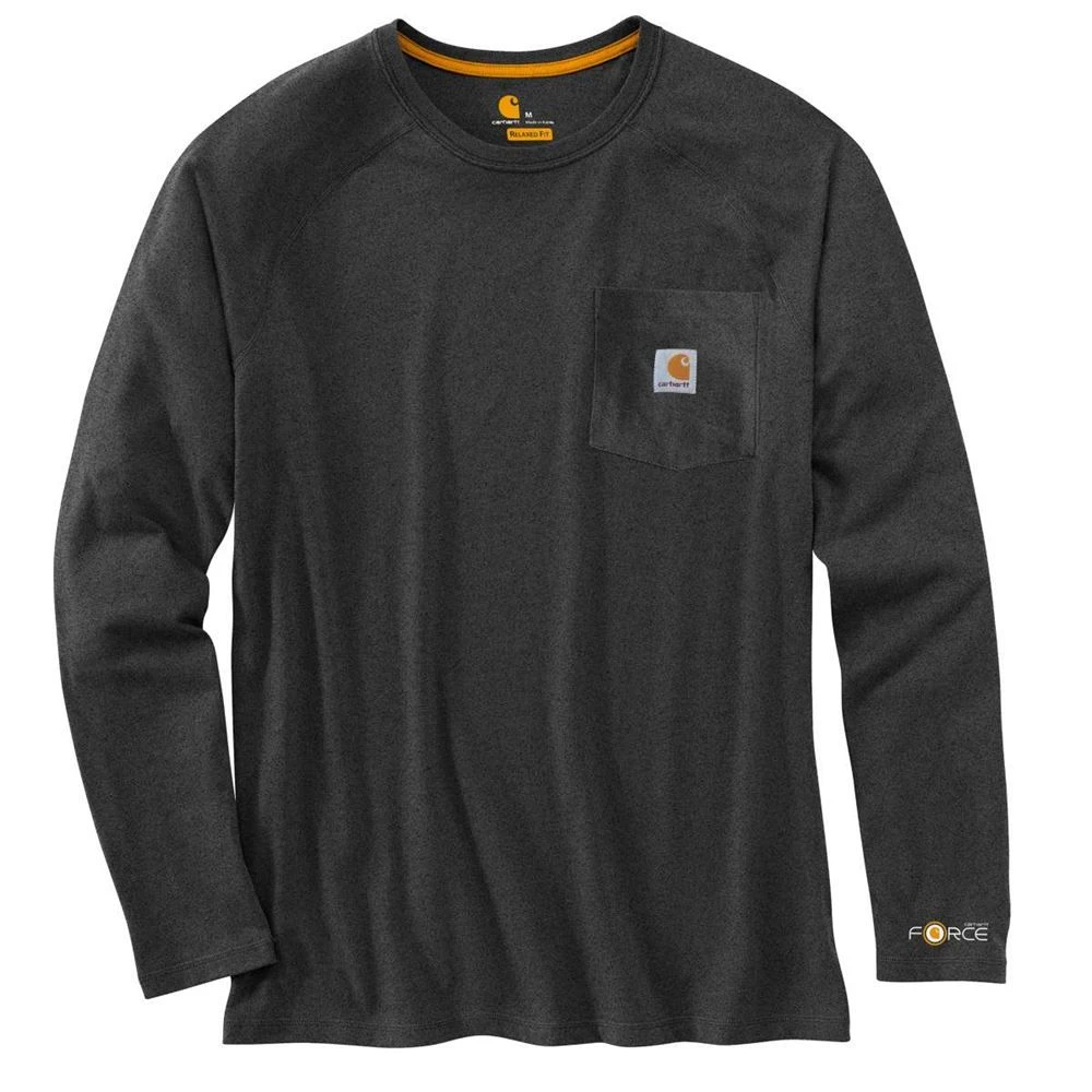Carhartt Force® Cotton Delmont T-Shirt, 2XL, Carbon Heather