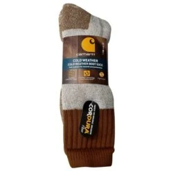 Carhartt® Cold Weather Boot Sock, Mens, XL, Brown