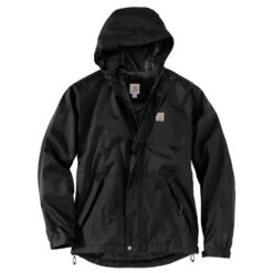 Carhartt® Men's Nylon Jacket Black Large