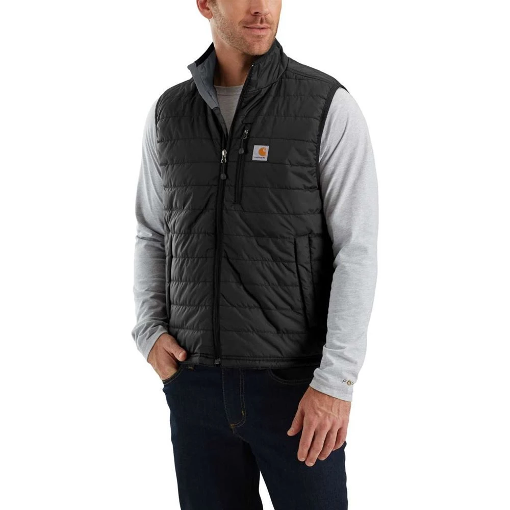 Carhartt® Nylon Quilted Black Vest Medium - Image 2