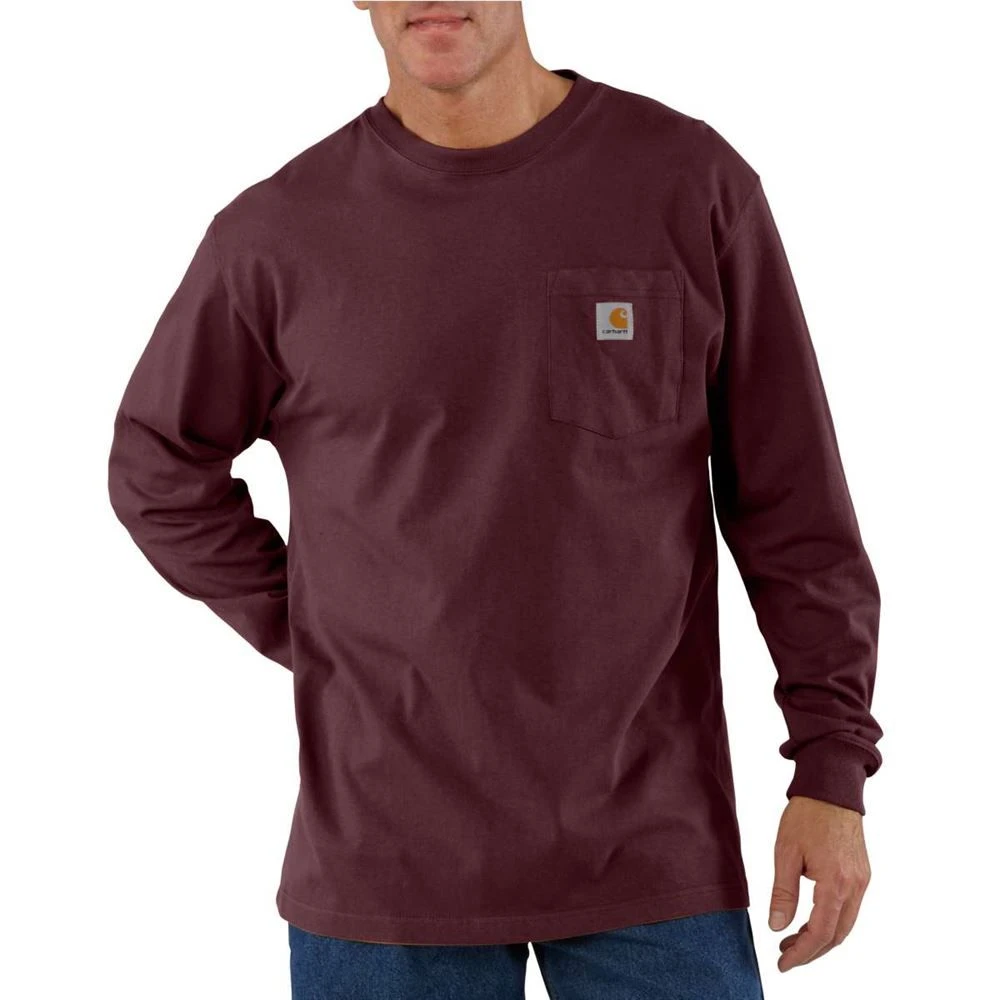 Carhartt® Pocket Long Sleeve T-Shirt, Size 3XL - Image 2