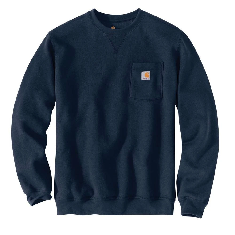 Carhartt® Navy Sweatshirt With Pocket X-Large