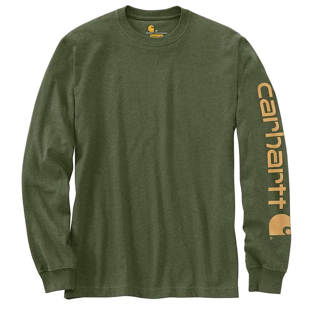 Carhartt® Long Sleeve Graphic T-Shirt, Green, Medium
