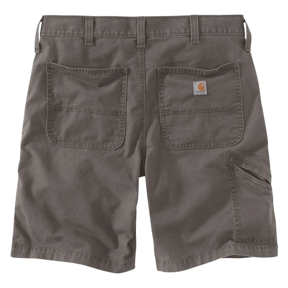 Carhartt® Rugged Flex® Canvas Shorts, Gray, 34 - Image 3