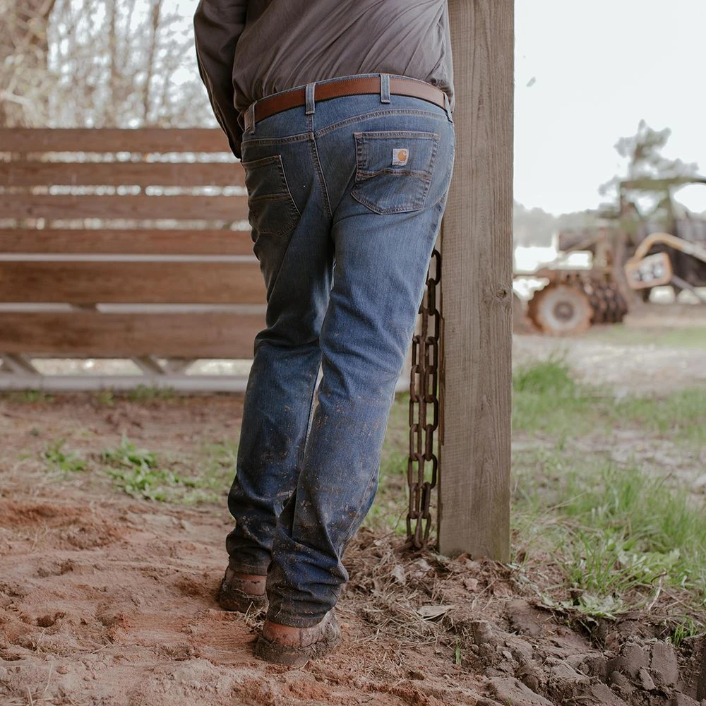 Carhartt® Rugged Flex® Relaxed Fit 5-Pocket Jeans 30x32 Houghton - Image 2