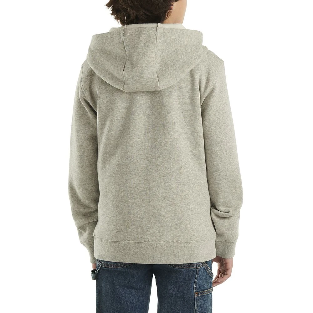 CarharttĀ® Youth Large Hoodie Grey - Image 3