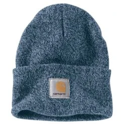 Carhartt® Blue/White Acrylic Knit Hat