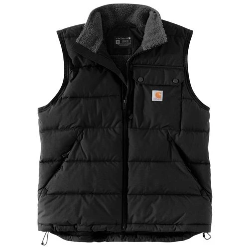 CarharttĀ® Men's Montana Loose Fit Insulated Black Vest Medium