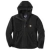 Carhartt® Super Dux™ Insulated Black Jacket With Hood Lg