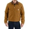 Carhartt® Men's Relaxed Fit Duck Brown Duck Jacket 2XL