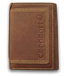 Carhartt Detroit Brown Trifold Wallet
