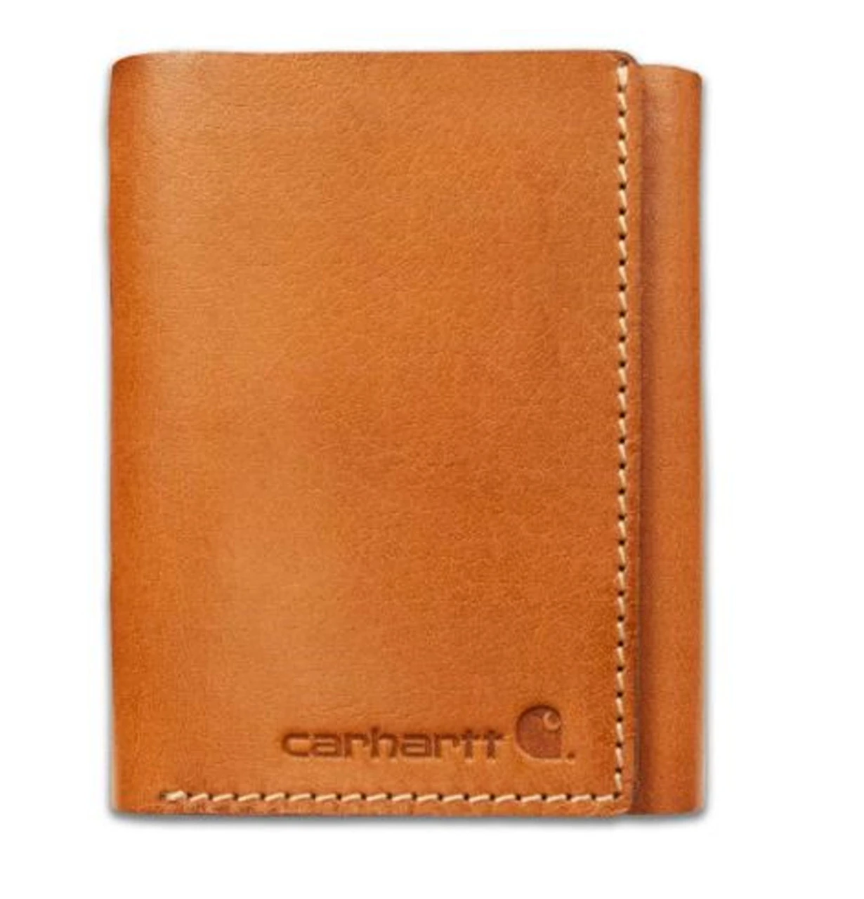 Carhartt Mens Rough Cut Trifold Wallet - Tan - Image 2