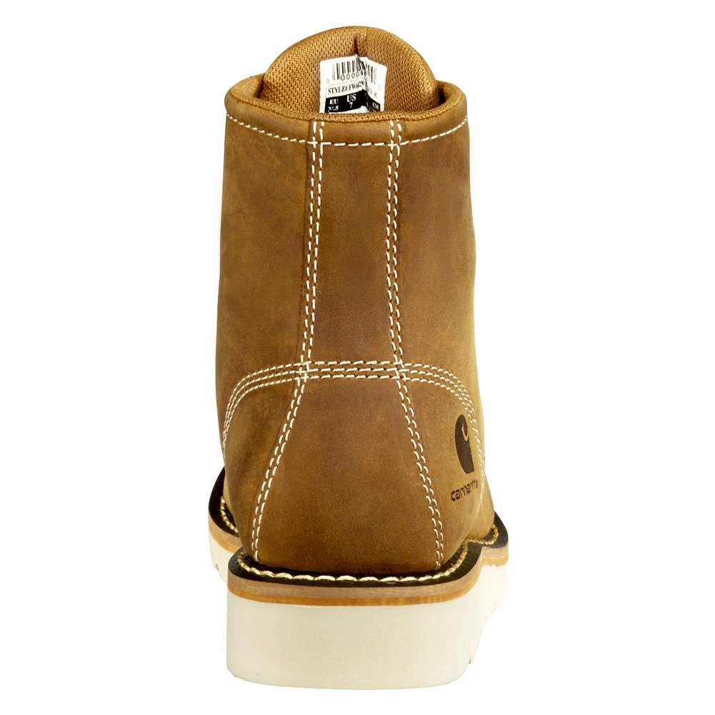 Women's Carhartt 6" Wedge Moc Toe Steel Toe Waterproof Boots - Image 5