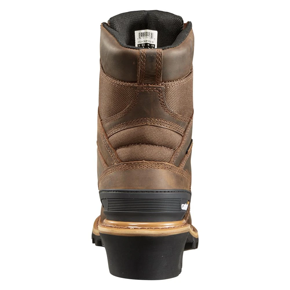 Men's Carhartt 8" Logger Composite Toe IN Waterproof Boots - Image 5