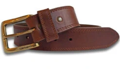 Carhartt Mens Hamilton Brown Leather Belt