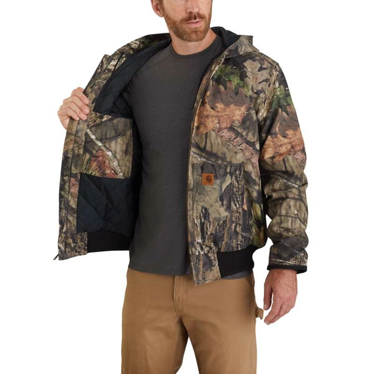 Carhartt Mens Hunt Duck Insulated Camo Active Jacket - Image 2