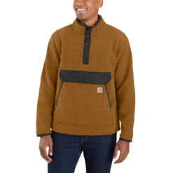 Carhartt Mens Relaxed Fit Fleece Pullover