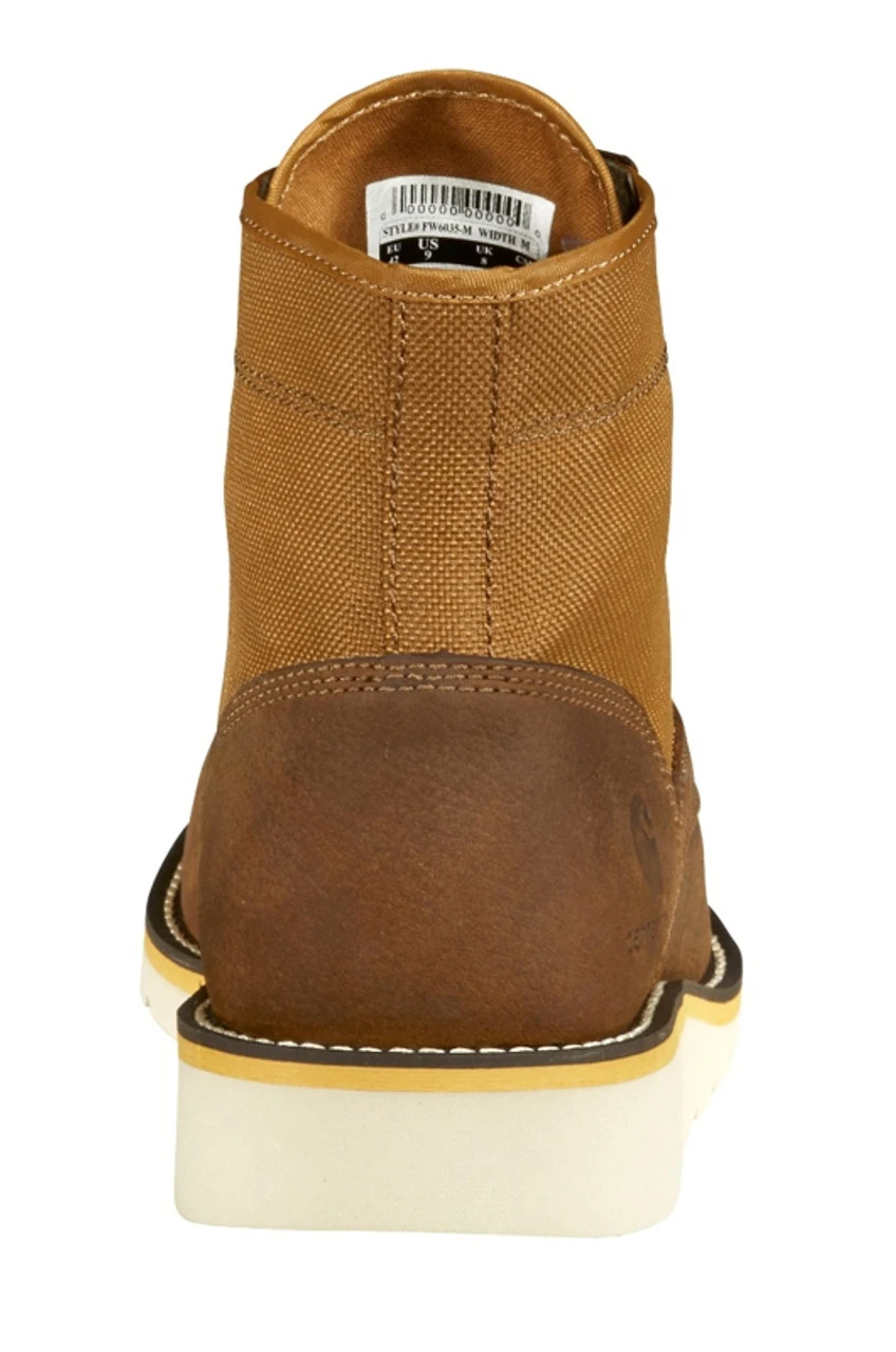 Carhartt Mens 6" Wedge Canvas Work Boots - Image 5