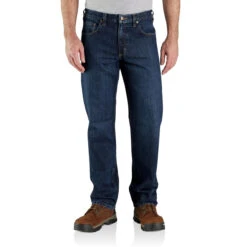 Carhartt Mens Deep Creek Relaxed Fit 5-Pocket Jean
