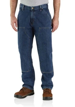 Carhartt Mens Loose Fit Double-Front Utility Logger Jean