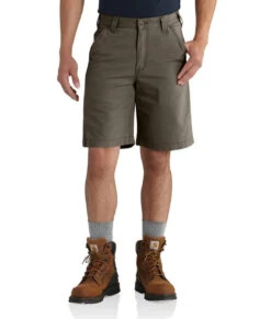 Carhartt Mens Rugged Flex Relaxed Fit Canvas Work Short