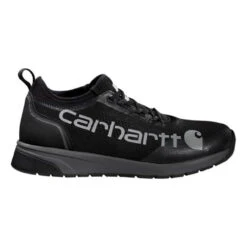 Carhartt Carharrtt Mens Black And Grey Force Work Shoe