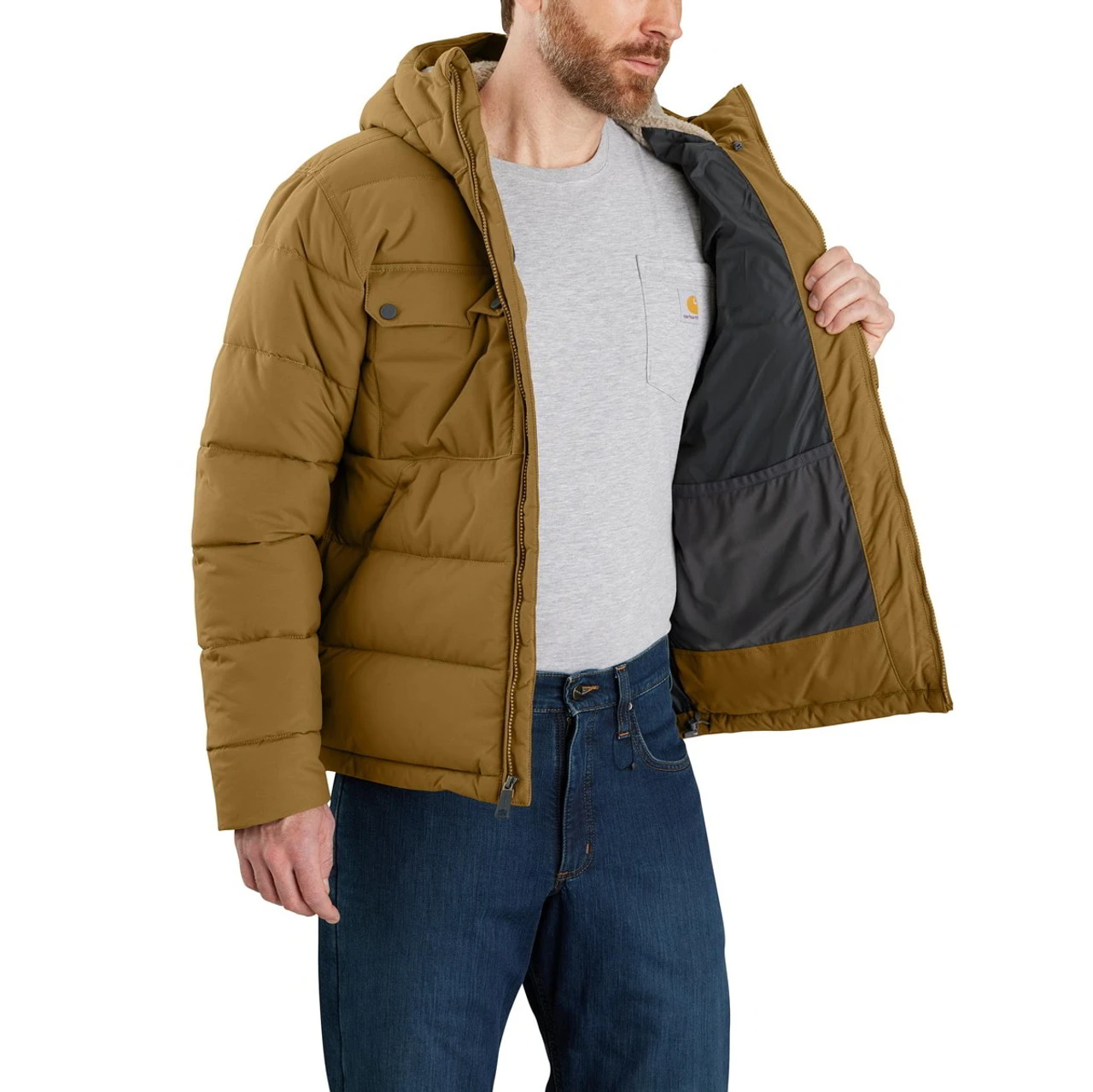 Carhartt Mens Montana Loose Fit Insulated Jacket - 4 Extreme Warmth Rating - Image 4