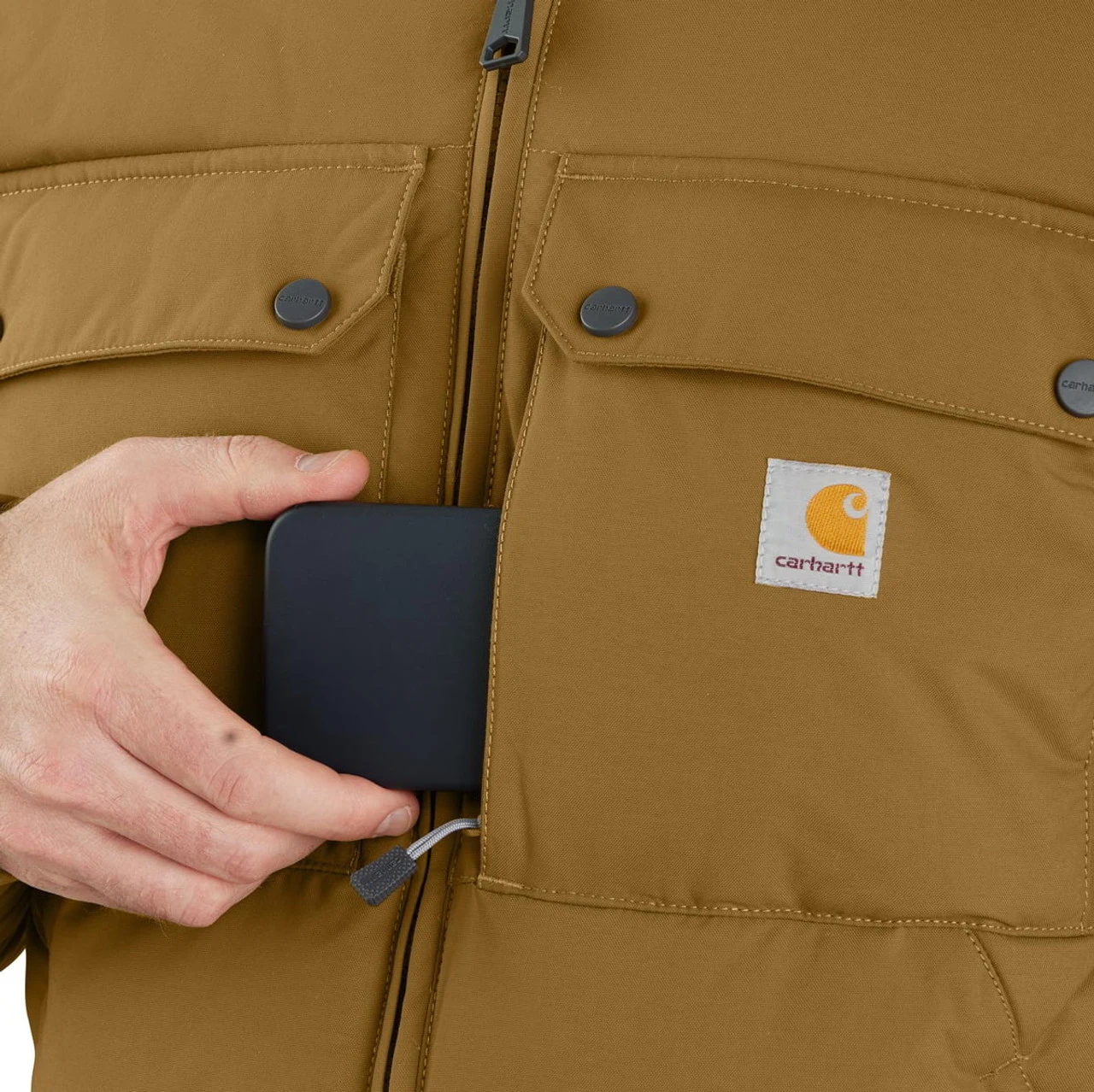 Carhartt Mens Montana Loose Fit Insulated Jacket - 4 Extreme Warmth Rating - Image 6