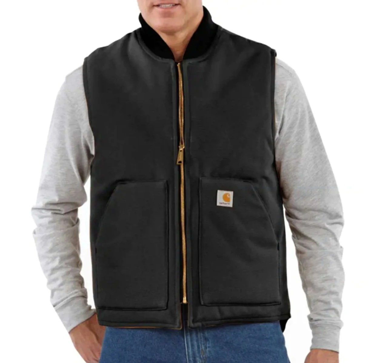 Carhartt Mens Arctic-Quilt Lined Duck Vest - Image 4