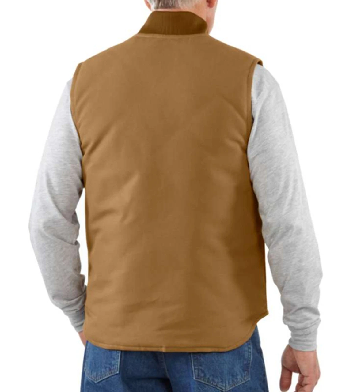 Carhartt Mens Arctic-Quilt Lined Duck Vest - Image 3